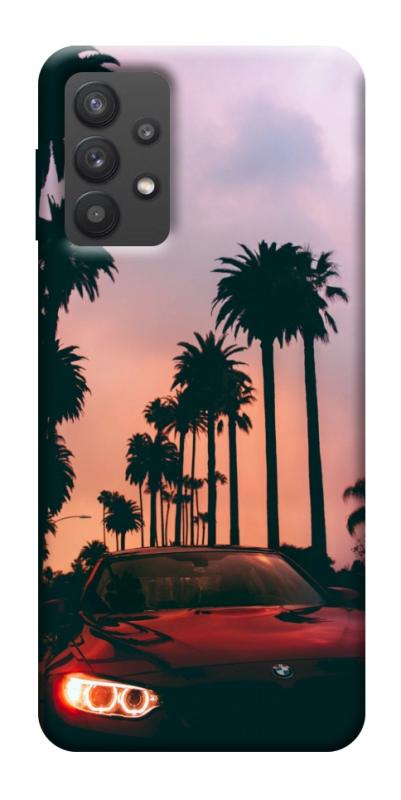 Чехол itsPrint BMW at sunset для Samsung Galaxy A32 (A326B) 5G, авто, купить оптом с доставкой