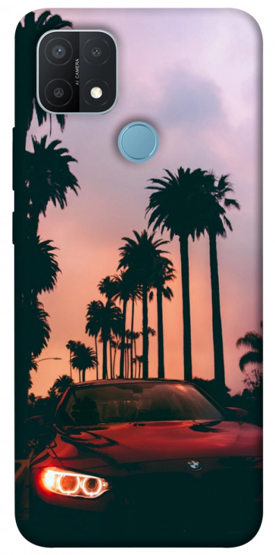 Чехол itsPrint BMW at sunset для Oppo A15s / A15, авто, купить оптом с доставкой