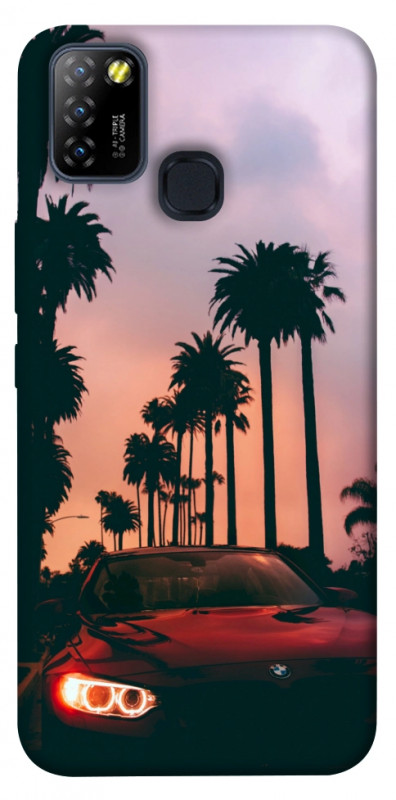 Чехол itsPrint BMW at sunset для Infinix Hot 10 Lite, авто, купить оптом с доставкой