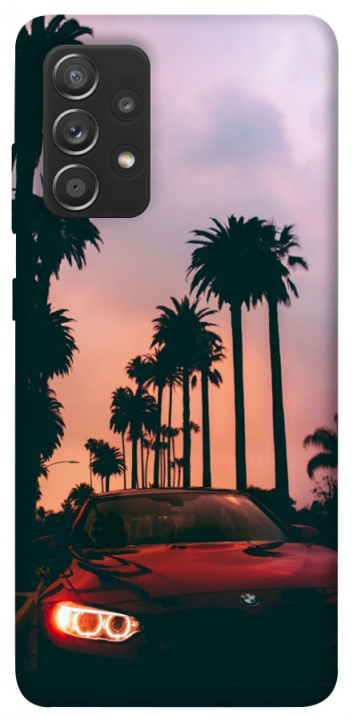 Чехол itsPrint BMW at sunset для Samsung Galaxy A72 4G / A72 5G, авто, купить оптом с доставкой