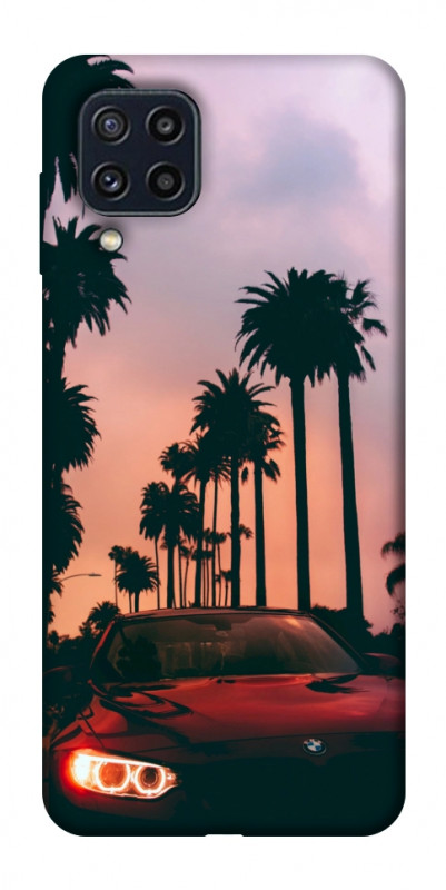 Чехол itsPrint BMW at sunset для Samsung Galaxy M32, авто, купить оптом с доставкой