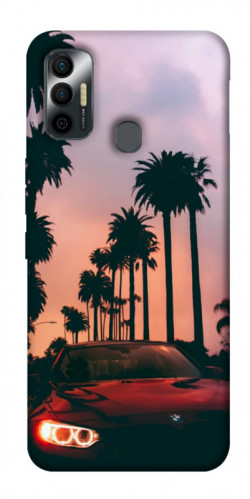 Чехол itsPrint BMW at sunset для TECNO Spark 7