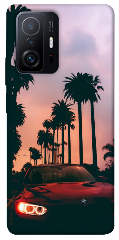 Чехол itsPrint BMW at sunset для Xiaomi 11T / 11T Pro, авто, купить оптом с доставкой