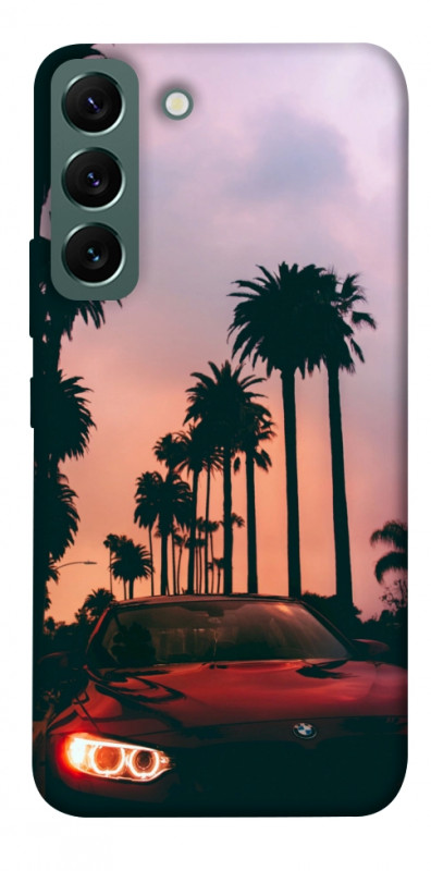 Чехол itsPrint BMW at sunset для Samsung Galaxy S22, авто, купить оптом с доставкой