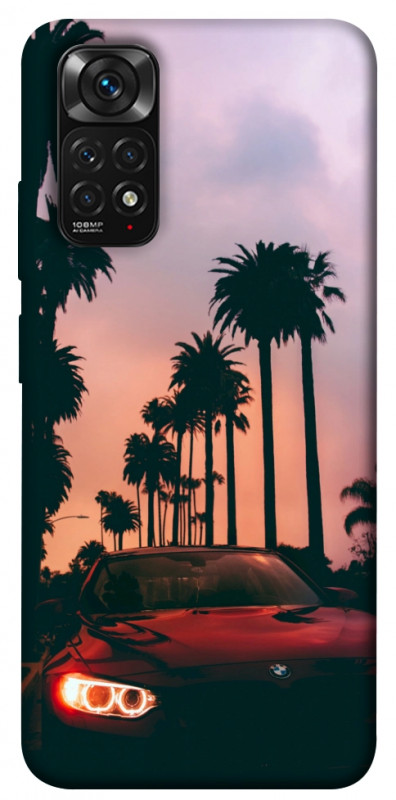 Чехол itsPrint BMW at sunset для Xiaomi Redmi Note 11 (Global) / Note 11S, авто, купить оптом с доставкой