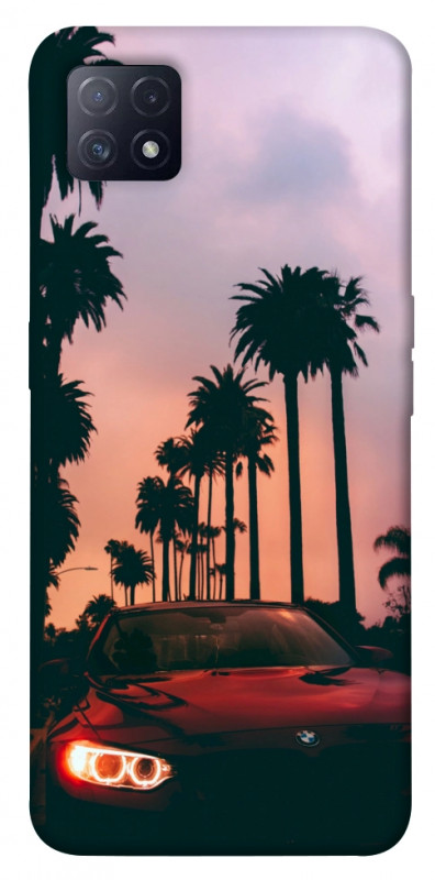 Чехол itsPrint BMW at sunset для Oppo A72 5G / A73 5G, авто, купить оптом с доставкой