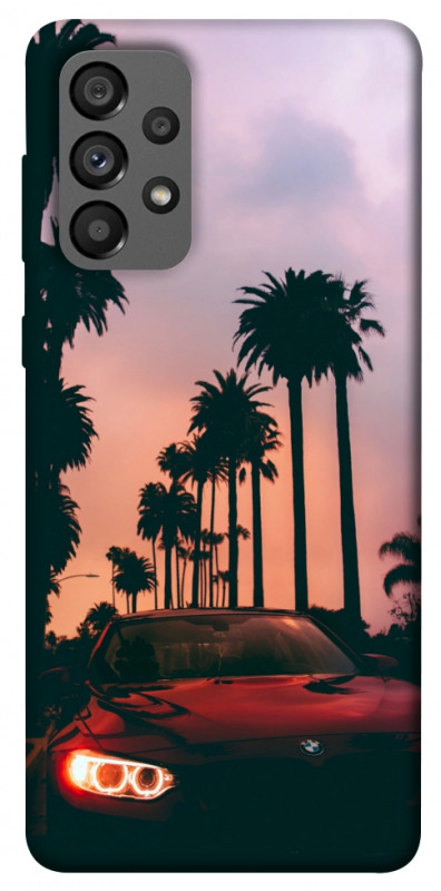 Чехол itsPrint BMW at sunset для Samsung Galaxy A73 5G, авто, купить оптом с доставкой