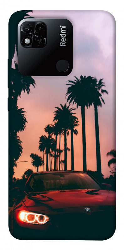 Чехол itsPrint BMW at sunset для Xiaomi Redmi 10A, авто, купить оптом с доставкой