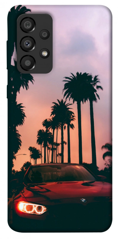 Чехол itsPrint BMW at sunset для Samsung Galaxy A33 5G, авто, купить оптом с доставкой