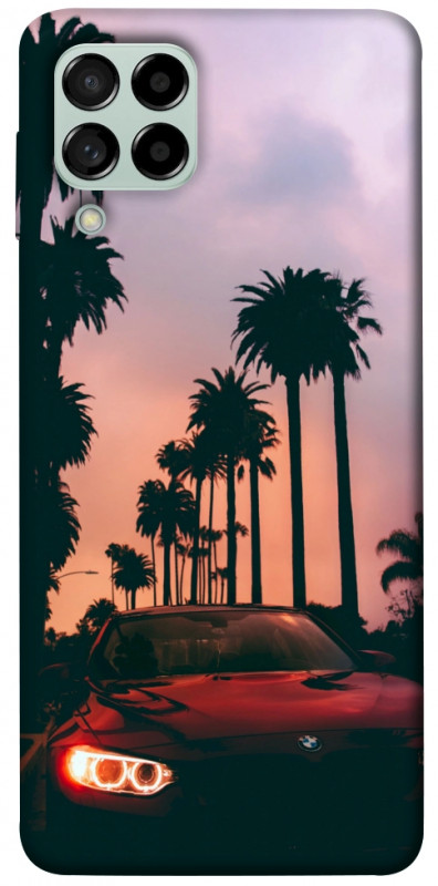 Чехол itsPrint BMW at sunset для Samsung Galaxy M53 5G, авто, купить оптом с доставкой
