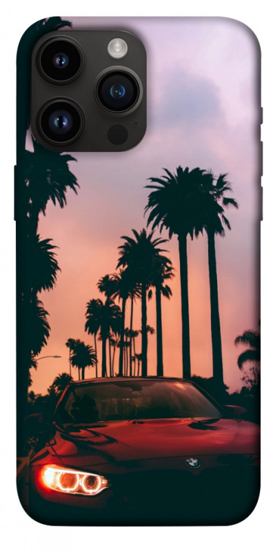 Чохол itsPrint BMW at sunset для Apple iPhone 14 Pro Max (6.7"), авто, купити оптом з доставкою