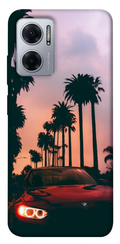 Чехол itsPrint BMW at sunset для Xiaomi Redmi Note 11E, авто, купить оптом с доставкой