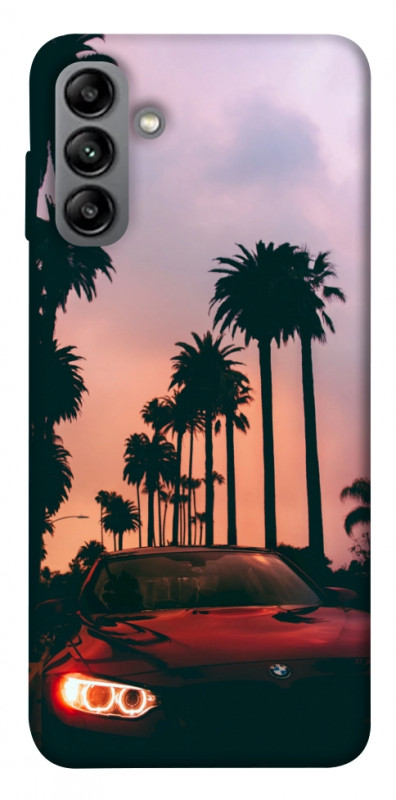 Чехол itsPrint BMW at sunset для Samsung Galaxy A04s, авто, купить оптом с доставкой
