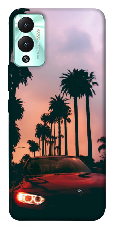 Чехол itsPrint BMW at sunset для Infinix Hot 12 Play, авто, купить оптом с доставкой