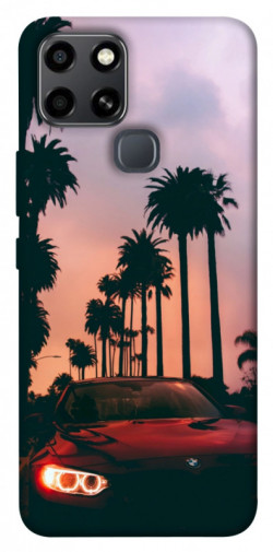 Чехол itsPrint BMW at sunset для Infinix Smart 6