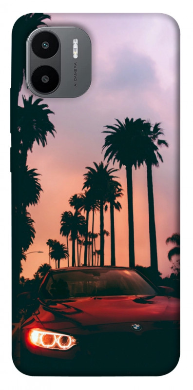 Чехол itsPrint BMW at sunset для Xiaomi Redmi A1+ / A2+, авто, купить оптом с доставкой