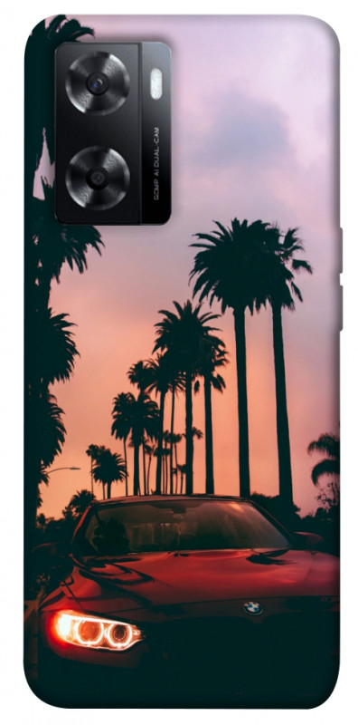 Чехол itsPrint BMW at sunset для Oppo A57s, авто, купить оптом с доставкой
