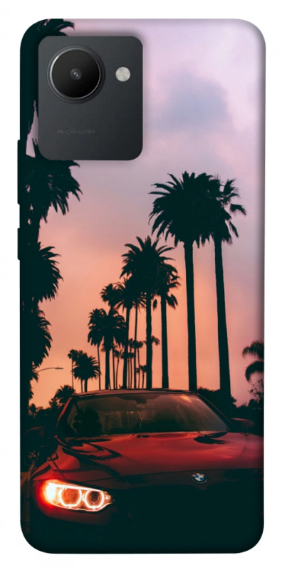 Чехол itsPrint BMW at sunset для Realme C30s, авто, купить оптом с доставкой