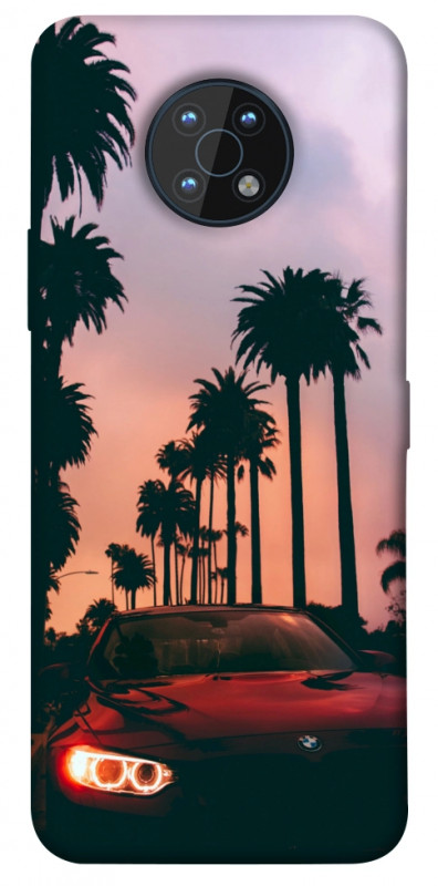 Чехол itsPrint BMW at sunset для Nokia G50, авто, купить оптом с доставкой