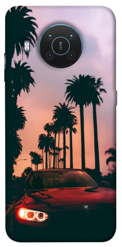 Чехол itsPrint BMW at sunset для Nokia X10 / X20, авто, купить оптом с доставкой