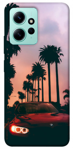 Чохол itsPrint BMW at sunset для Xiaomi Redmi Note 12 4G