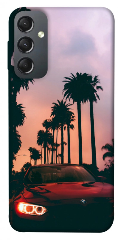Чехол itsPrint BMW at sunset для Samsung Galaxy A24 4G, авто, купить оптом с доставкой