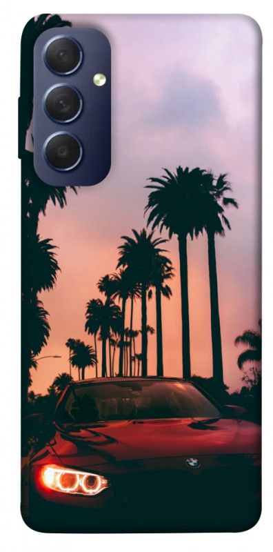 Чехол itsPrint BMW at sunset для Samsung Galaxy M54 5G, авто, купить оптом с доставкой