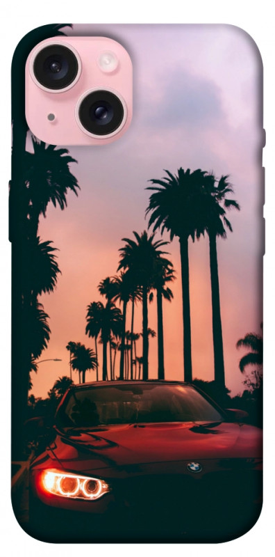 Чехол itsPrint BMW at sunset для Apple iPhone 15 (6.1"), авто, купить оптом с доставкой