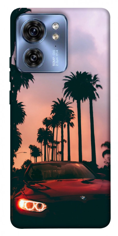 Чехол itsPrint BMW at sunset для Motorola Edge 40, авто, купить оптом с доставкой
