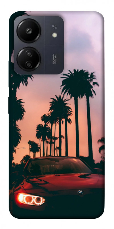 Чехол itsPrint BMW at sunset для Xiaomi Redmi 13C, авто, купить оптом с доставкой