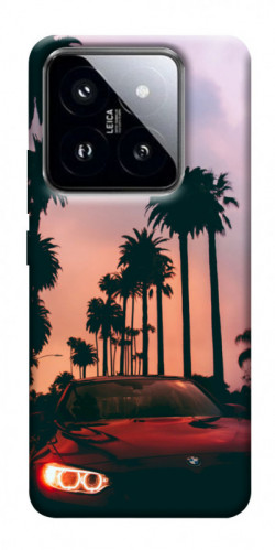 Чехол itsPrint BMW at sunset для Xiaomi 14 Pro