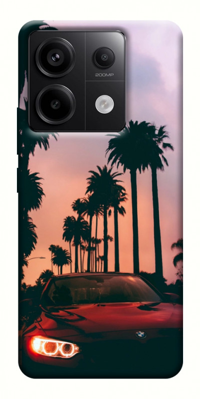 Чехол itsPrint BMW at sunset для Xiaomi Redmi Note 13 Pro 4G, авто, купить оптом с доставкой