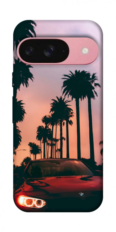 Чехол itsPrint BMW at sunset для Google Pixel 9, авто, купить оптом с доставкой