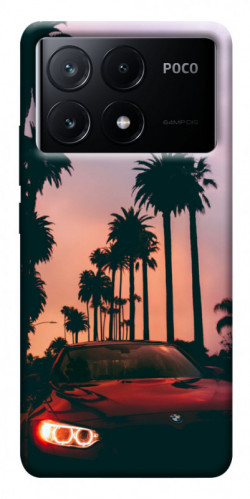 Чехол itsPrint BMW at sunset для Xiaomi Poco X6
