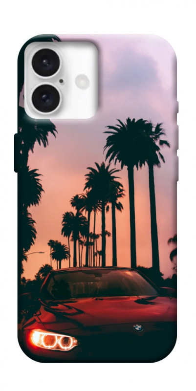 Чехол itsPrint BMW at sunset для Apple iPhone 16 (6.1"), авто, купить оптом с доставкой