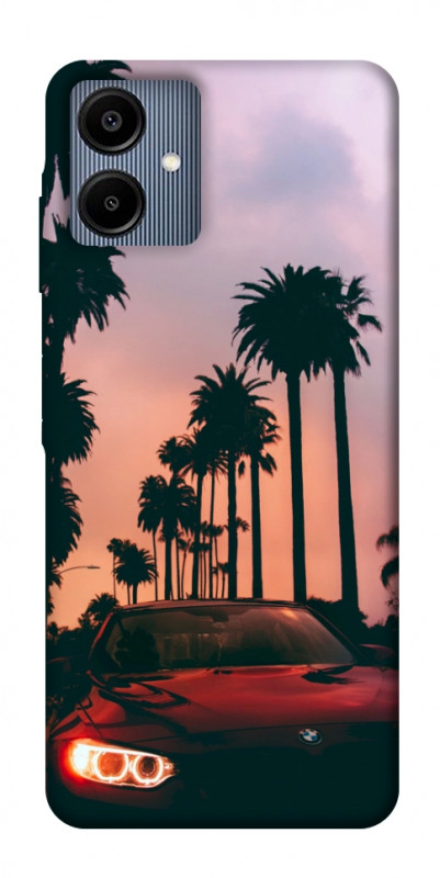 Чехол itsPrint BMW at sunset для Samsung Galaxy A06, авто, купить оптом с доставкой
