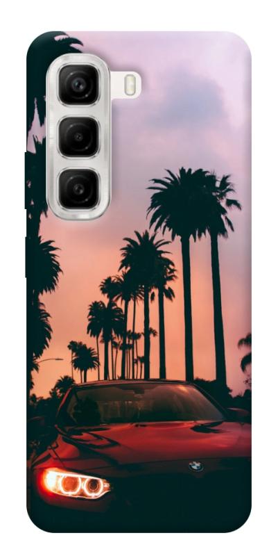 Чехол itsPrint BMW at sunset для Infinix Hot 50 4G, авто, купить оптом с доставкой