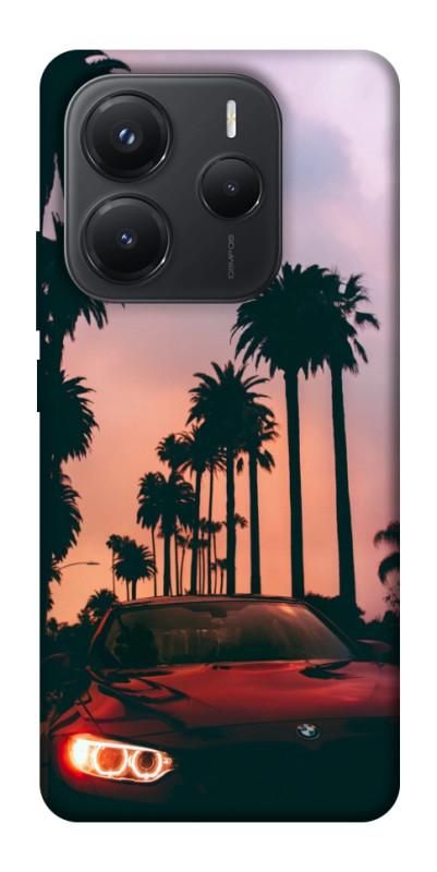 Чехол itsPrint BMW at sunset для Xiaomi Redmi Note 14 5G, авто, купить оптом с доставкой