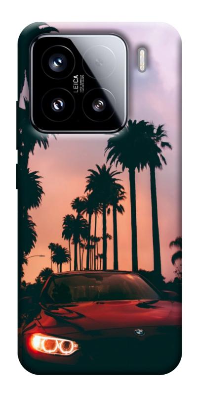 Чехол itsPrint BMW at sunset для Xiaomi 15, авто, купить оптом с доставкой