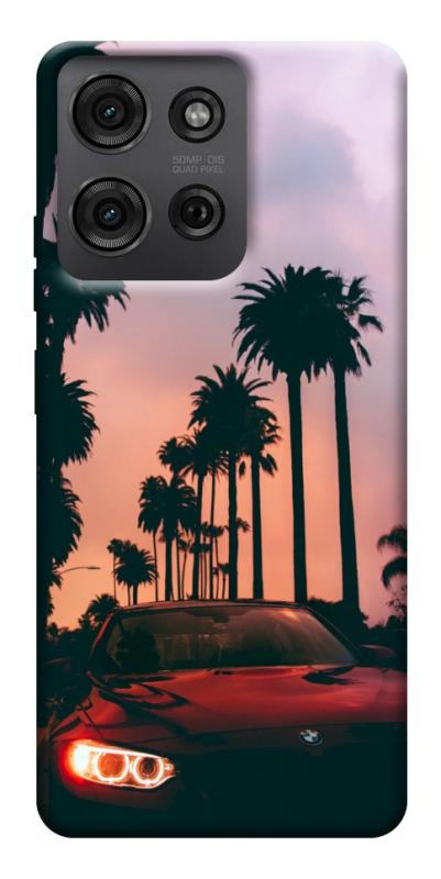 Чехол itsPrint BMW at sunset для Motorola Moto G75 5G, авто, купить оптом с доставкой