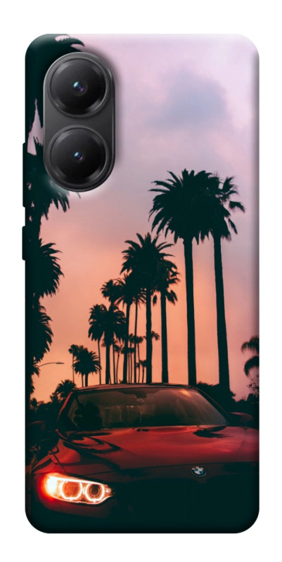 Чехол itsPrint BMW at sunset для Xiaomi Poco X7 Pro, авто, купить оптом с доставкой