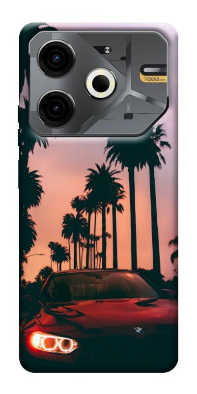 Чехол itsPrint BMW at sunset для TECNO Pova 6 Neo (LI6), авто, купить оптом с доставкой