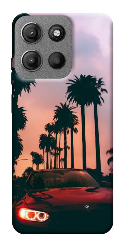 Чехол itsPrint BMW at sunset для Motorola Moto G15 4G, авто, купить оптом с доставкой