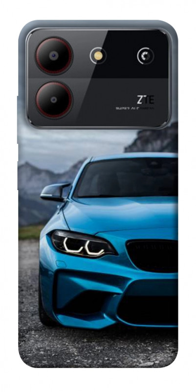 Чехол itsPrint небесный бмв для ZTE Blade A54 4G, авто, купить оптом с доставкой