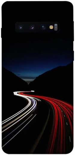 Чехол itsPrint Красно-белая дорога для Samsung Galaxy S10
