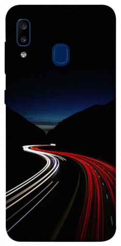 Чехол itsPrint Красно-белая дорога для Samsung Galaxy A20 / A30