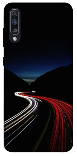 Чехол itsPrint Красно-белая дорога для Samsung Galaxy A70 (A705F)