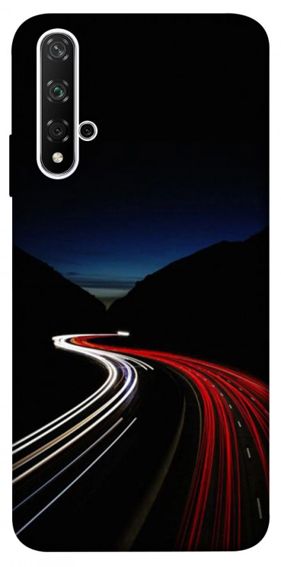 Чехол itsPrint Красно-белая дорога для Huawei Honor 20 / Nova 5T, авто, купить оптом с доставкой