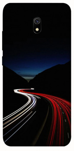 Чехол itsPrint Красно-белая дорога для Xiaomi Redmi 8a