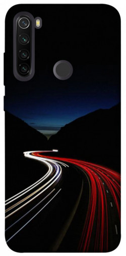 Чехол itsPrint Красно-белая дорога для Xiaomi Redmi Note 8T